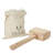 Viski Professional Grade Lewis Canvas Ice Bag and Beechwood Mallet Set