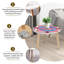 Ensemble de 2 tables basses gigognes Triangle
