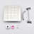 10" Square Rainfall Shower Head - Stainless Steel, & Stylish Steel Showerhead Enhanced Water-125518218