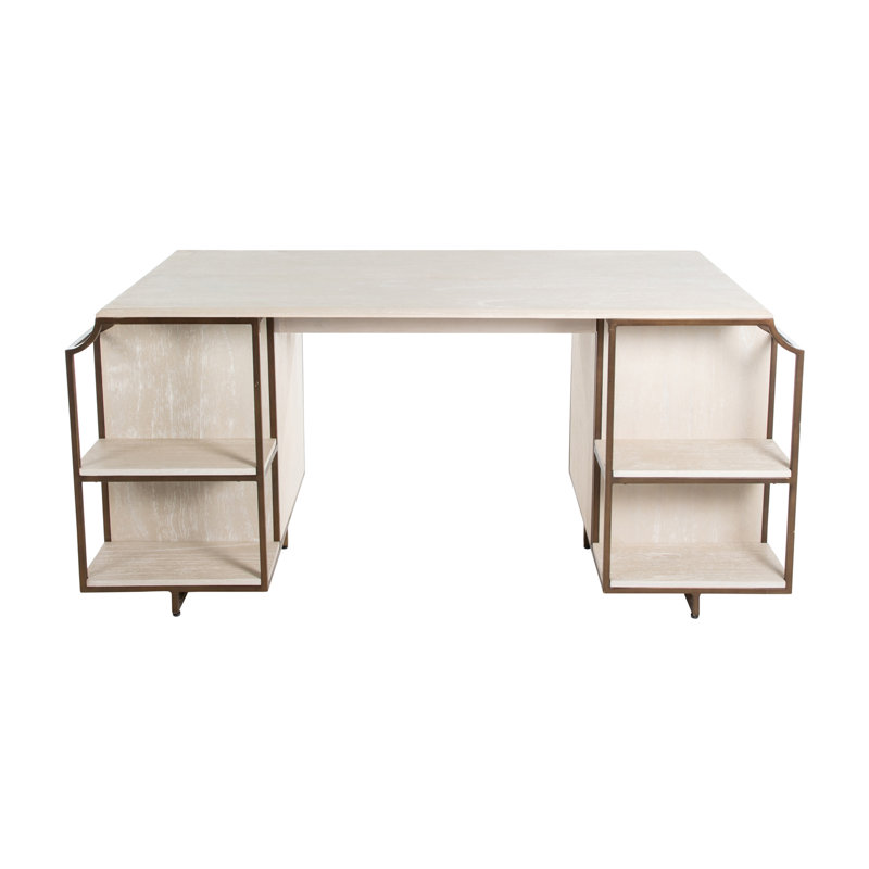 Jasper Solid Wood Writing Desk