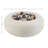 Akylah Tabletop Fire Pit - Bioethanol or Rubbing Alcohol Smokeless Firepit with Ceramic Wool and Extinguisher - Indoor and Outdoor Fire Pits by Pure Garden-1633118291