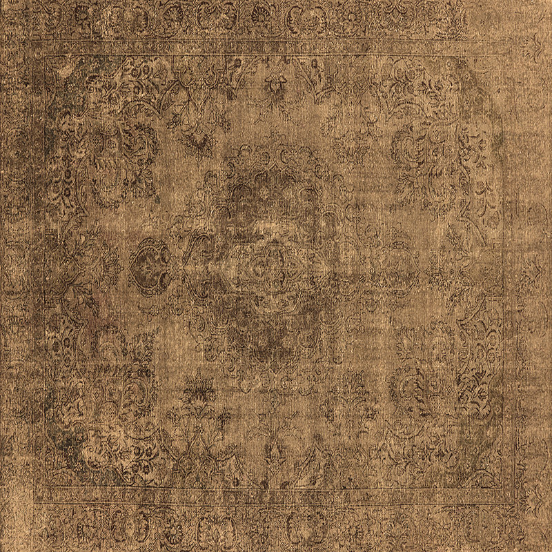 Tapis oriental en laine / polyester Jeneal, Carré 8 pi