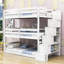 Lit superposé simple avec tablettes Glenesha par Harriet Bee