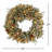 24 in. Freedom Pine Christmas Wreath with Clear Lights