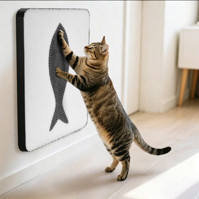 Grattoir mural pour chat