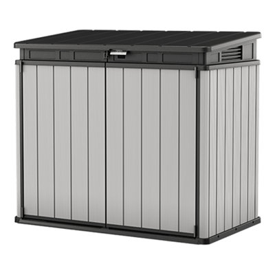 5 ft. W x 3 ft. D Plastic Lean-tTo Tool Shed