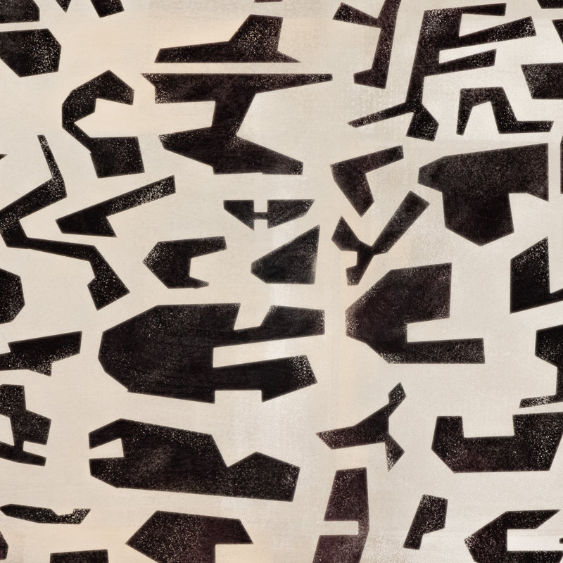 Block II Painting by Coup D'Esprit, 36" H x 48" W x 2" D