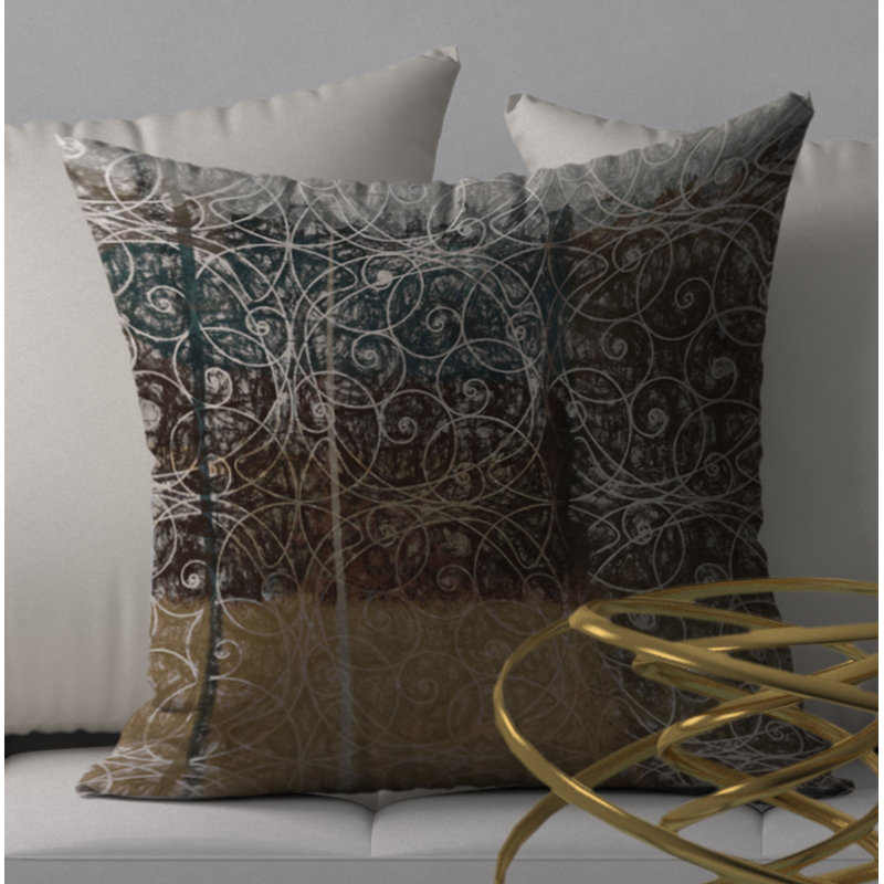 Housse de coussin carrée/insert, 20 po x 20 po
