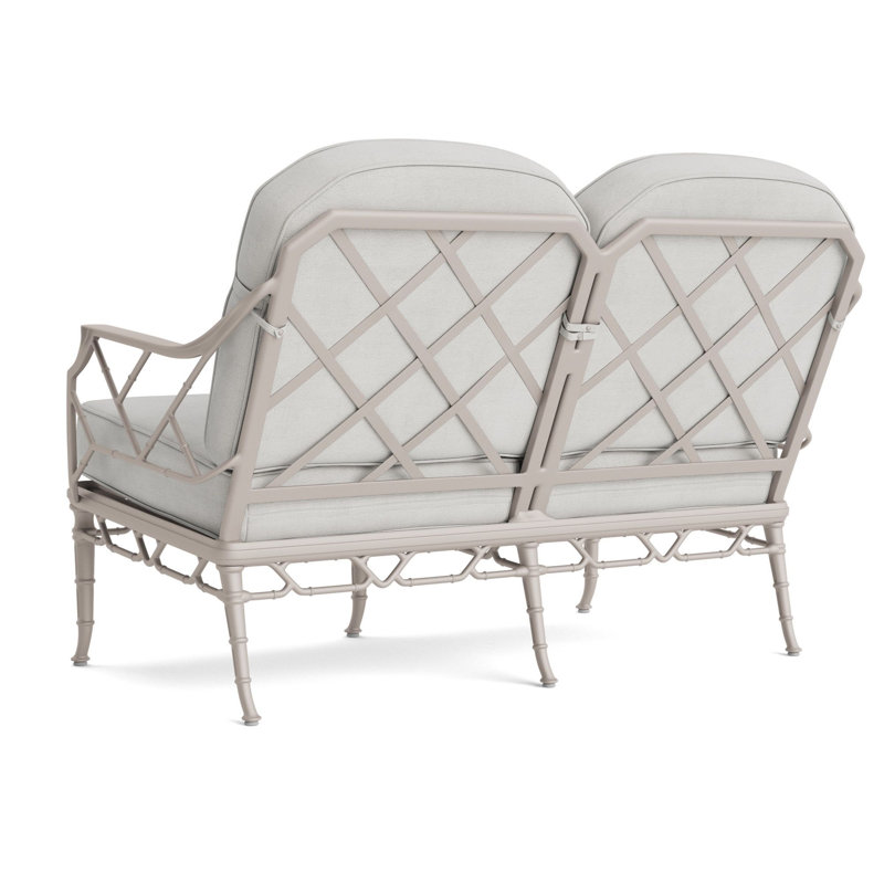 Calcutta Outdoor 2 - Seat Loveseat, Fusion Dove, Dove