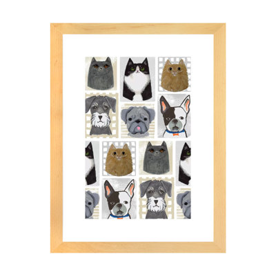 " Cats And Dogs " by Linda Birtel