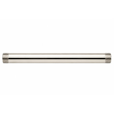 Iron Pipe Straight Nipple 12 in. x 1/2 in. by Strom Living