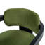 Indoor Upholstered Wood Dining Chair(Set Of 2),Green+Black