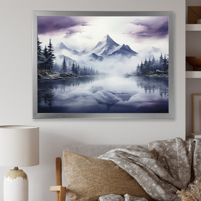 Snowy Mountain Peak III sur toile