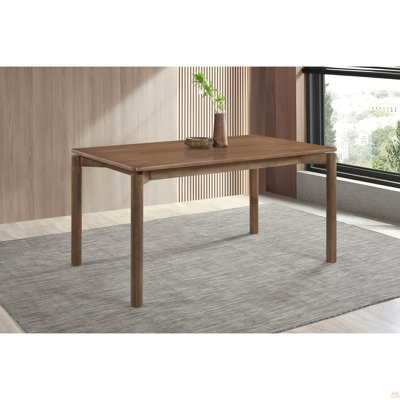 Svenstra Natural Walnut  Rectangular Dining Table