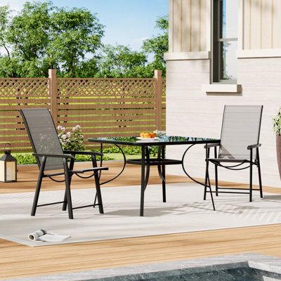 Ananiah 2 - Person Patio Dining Set with Round Table