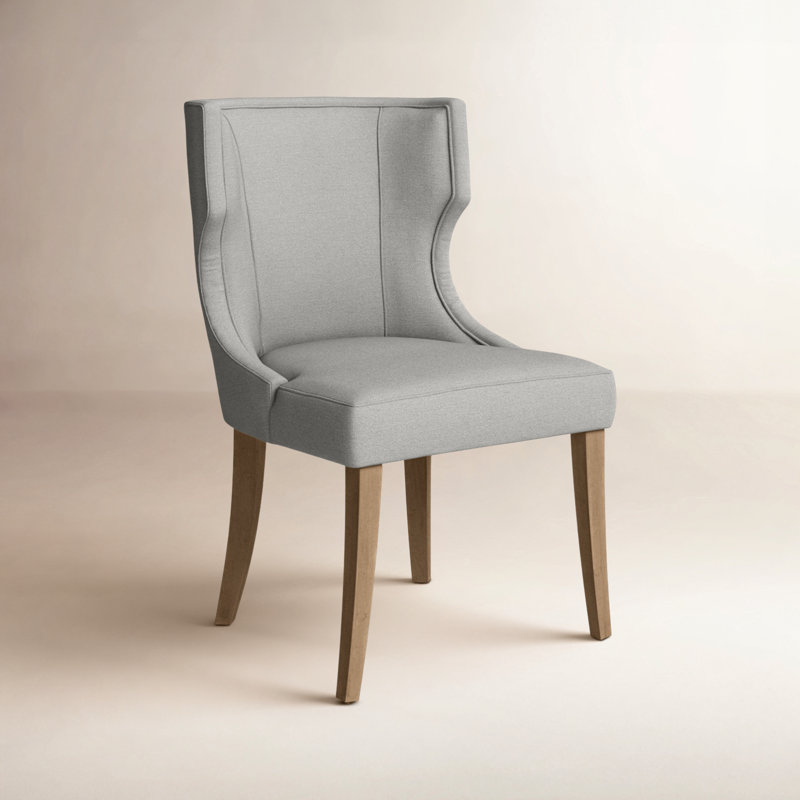 Chaise d'appoint Carson, Gris clair
