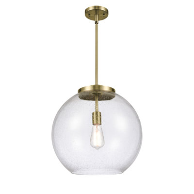 Luminaire sphère suspendu à 1 lumière Ralph