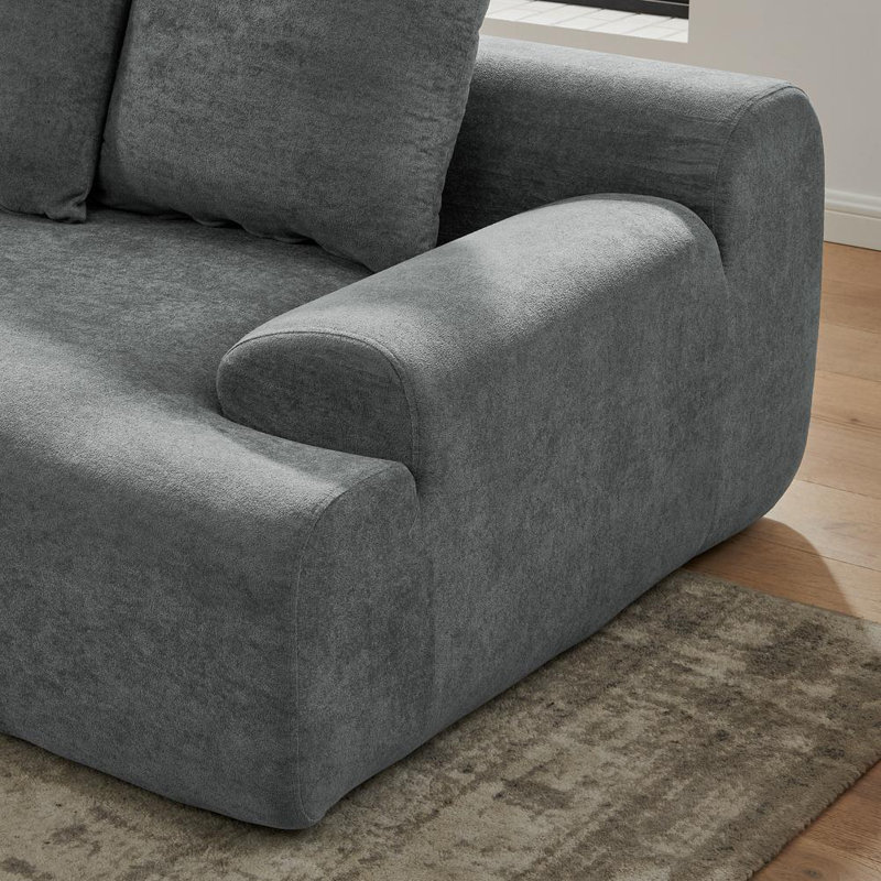 Orren Ellis L-Shape Sectional Sofa - Modular & Upholstered