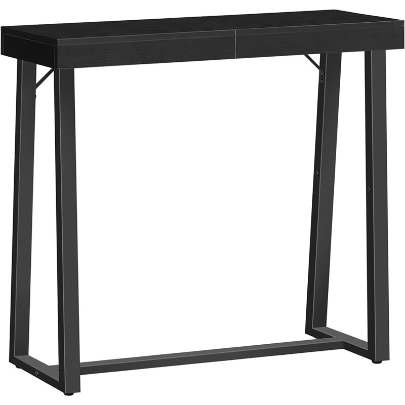 Console, table d'entrée noire pour le couloir, petites tables de vestibule pour l'entrée