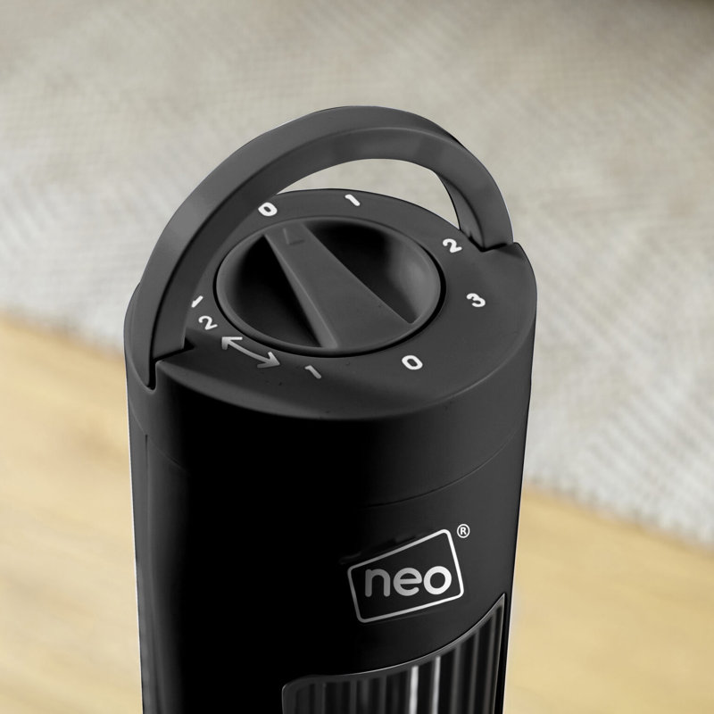 NeoDirect 73.5cm Oscillating Tower Fan, Black