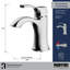 Single-Hole Single-handle Bathroom Faucet with Drain Assembly-88777431