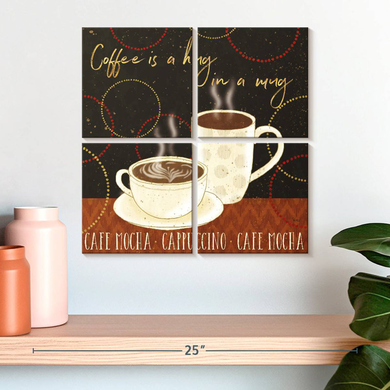 Yarlin Fresh Coffee III, 18" H x 18" W