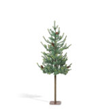 Lighted Artificial Christmas Tree