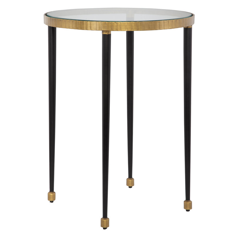 Stiletto Glass End Table