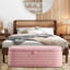 Hazelzet Fabric Upholstered Storage Bench-1283176218