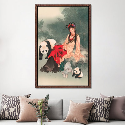 Pandas Of Wolong - Painting on Canvas