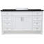 Ensemble de meuble-lavabo simple 61 po Abdirahin-601838354