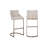 Bolton Upholstered Counter Stool with Metal Frame
