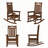 HDPE Patio Rocking Chair Set of 2-96694426