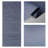 Spruce 3-Panel Single Rail Panel Track Extendable 28"-43" W x 91.4"H, Panel width 15.75"