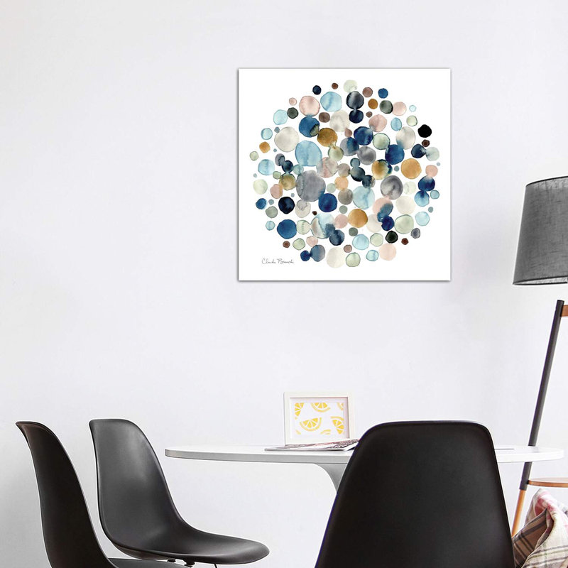 Molecular 1 Piece Wrapped Canvas Painting, 93.98 cm H x 93.98 cm W x 3.175 cm D