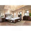 Mobilier de chambre à coucher style transitionnel 1 pièce