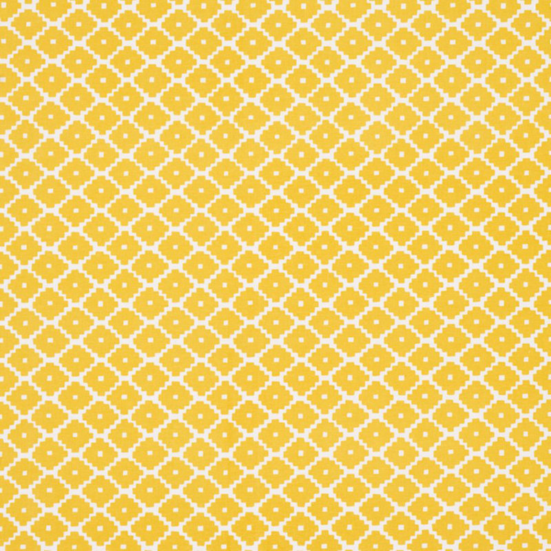 Tissu ziggourat, Jaune