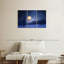 Lune jaune d'Alvord en hiver-107999485