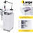Kylan Professional Nail Desk with Dust Collector, Wirst Cushion and Multi-Storage, for Salon and Home Use-753595413