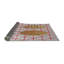 Tapis rouge/brun/noir à motifs-1552341550