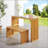 Versatile Dining Bench And Table Set For Various Spaces And Styles