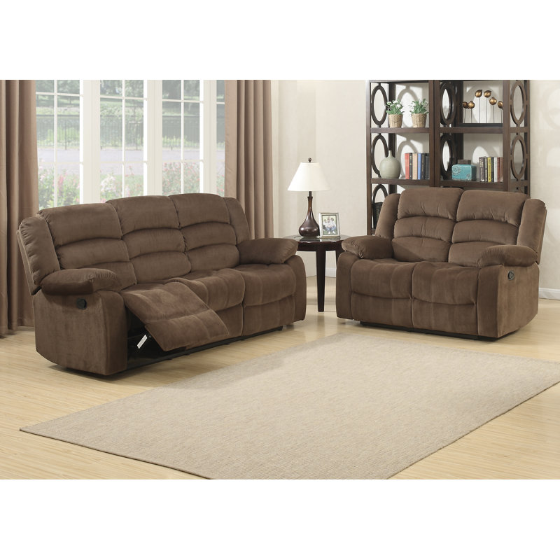 Ensemble de salon inclinable Kingsview, 2 Pieces: Loveseat, Sofa