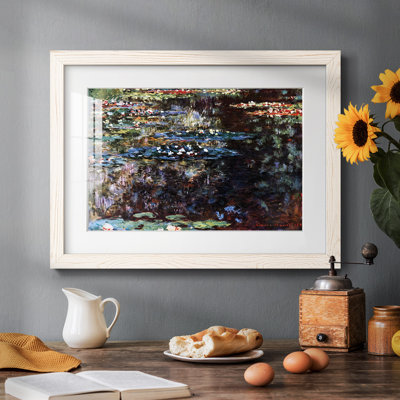 "Water Garden At Giverny" par Monet, reproduction d'art sur papier
