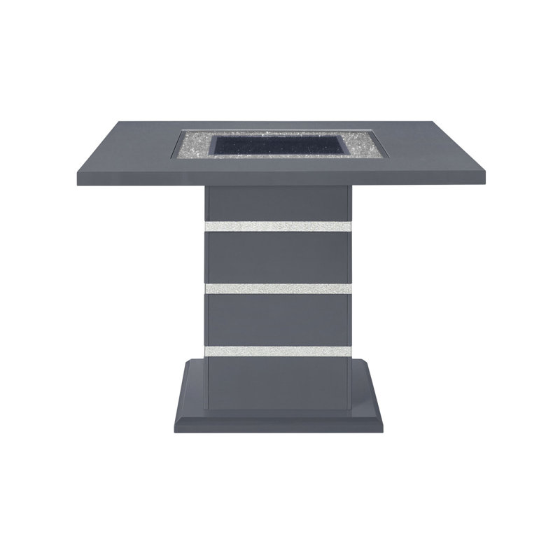 TABLE DE BAR ARIYA GRIS FONCÉ