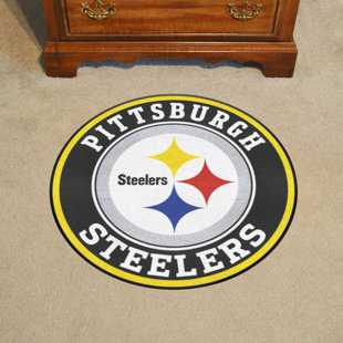 : NFL - Pittsburgh Steelers Mascot Rug : Sports & Outdoors