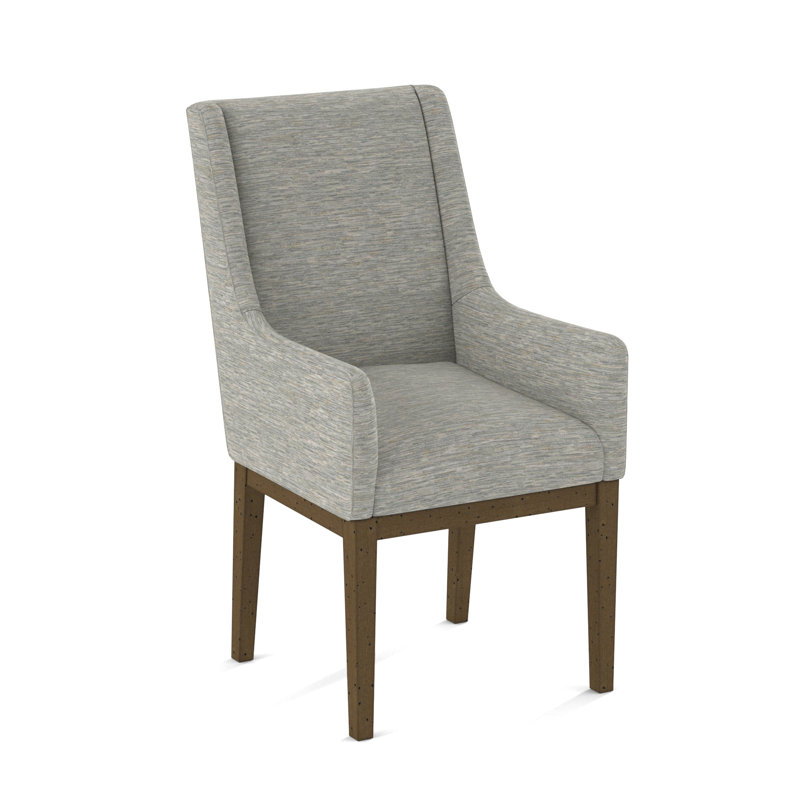 Upholstered Arm Chair, 61555-75, Espresso