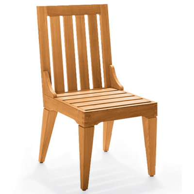Caranas Outdoor Teak Dining Side Chair