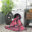 Tucson Vintage Look Machine Washable Non-Slip Area Rug in Red, Pink & Blue-873944882