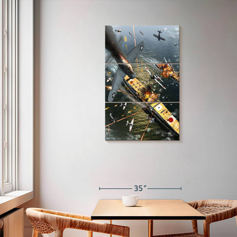 The Battle Of Midway, H 57 po x l 36 po