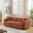 90 "Wide 3 Seat Upholstered Polyester Sofa with Throw Pillows Available in Living Room Apartment-1285308185